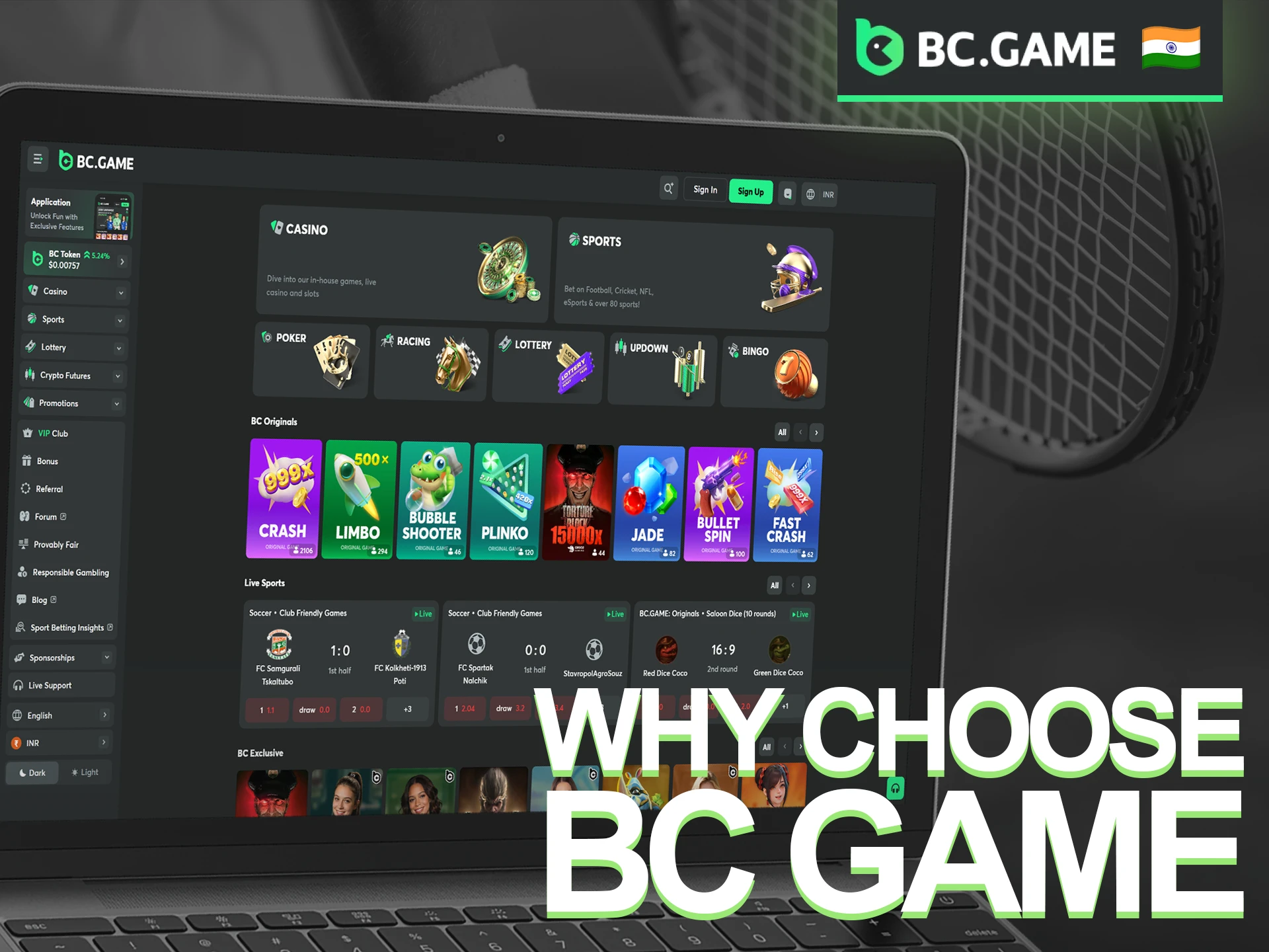 Find out Why Choose BC Game for your secure online betting needs.