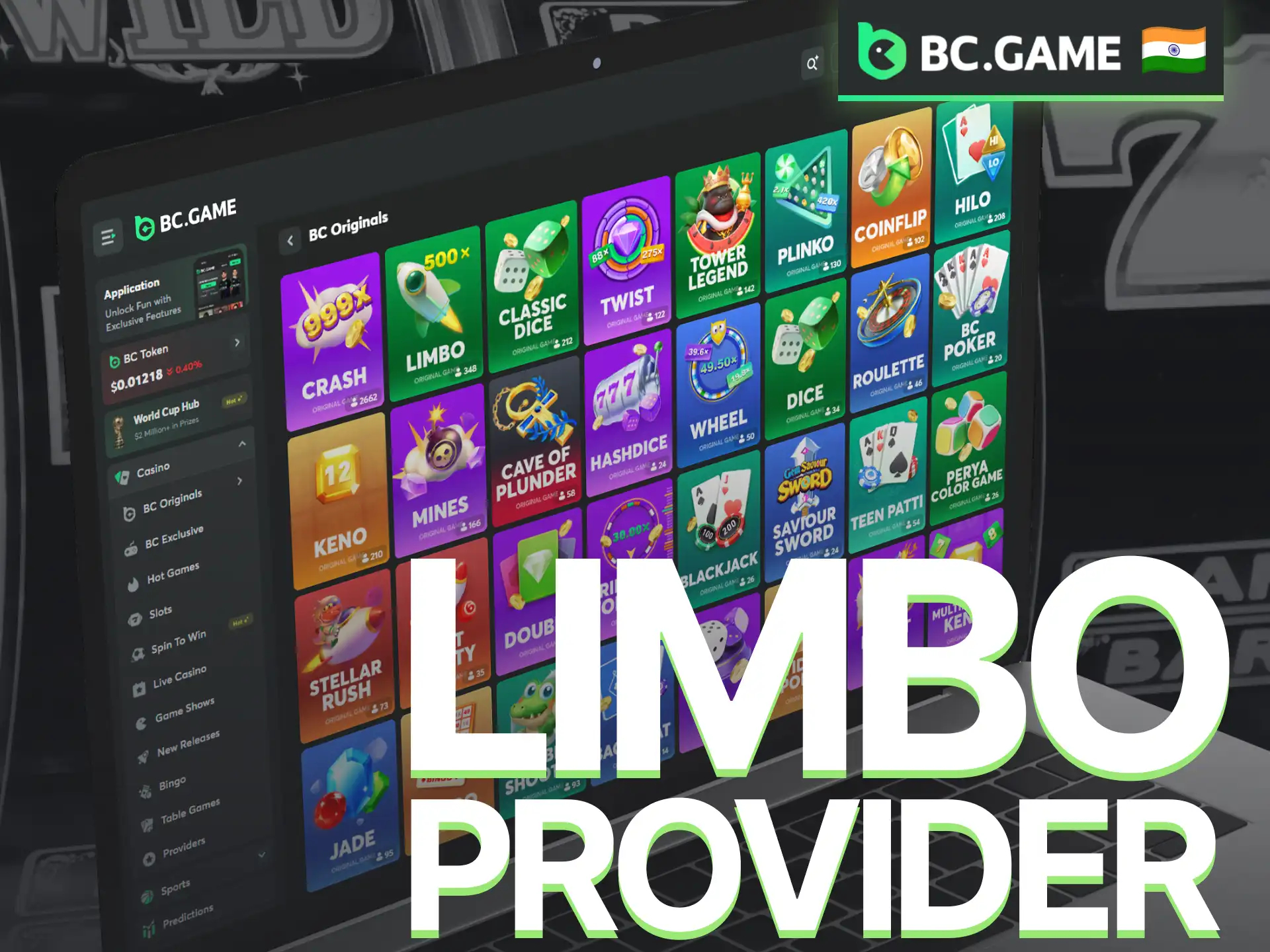 Discover the provider behind the Limbo game available on BC Game.