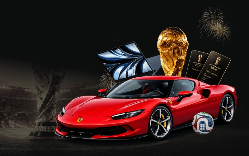 Participate in the BC Game World Cup Grand Raffle for special rewards.