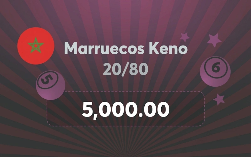 Discover Marruecos Keno 20/80 available on the BC Game platform.